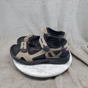 Ecco Shoes Womens Size 9 Yucatan Tan Leather Outdoor Sport Sandals